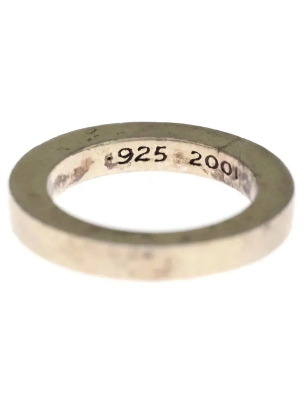 Chrome Hearts Spacer Pln Plain Ring Silver